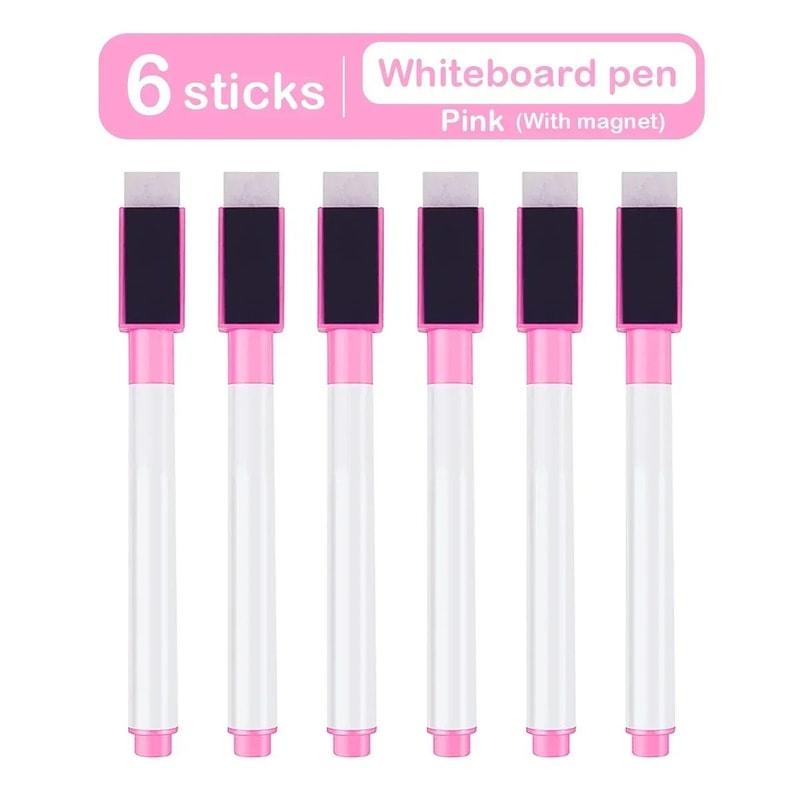 Magnetic Whiteboard Marker Set Erasable Dry Erase Pens For Classroom And Office 5
