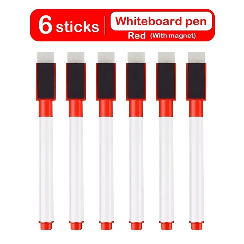 Magnetic Whiteboard Marker Set Erasable Dry Erase Pens For Classroom And Office 1