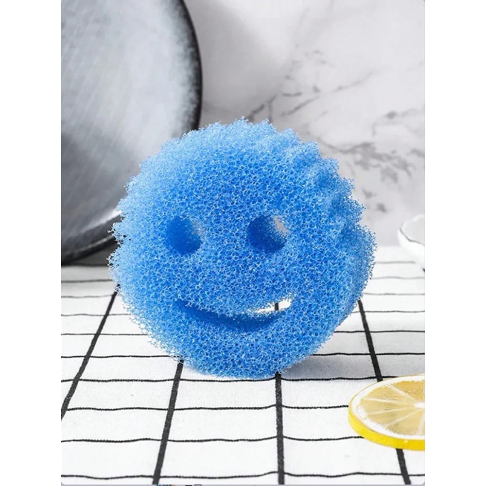 Heavy Duty Dishwashing Sponge Cloth Set Odor Resistant Kitchen Cleaning Pads 1