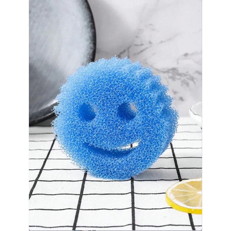 Heavy Duty Dishwashing Sponge Cloth Set Odor Resistant Kitchen Cleaning Pads 1