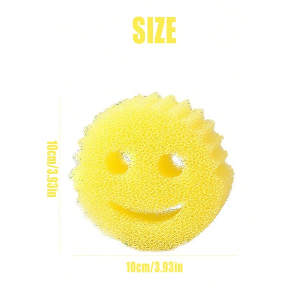 Heavy Duty Dishwashing Sponge Cloth Set Odor Resistant Kitchen Cleaning Pads 6