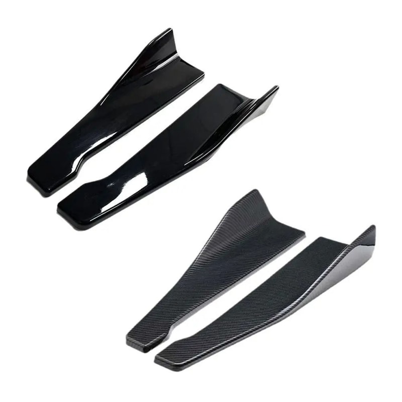 Universal Car Bumper Protector Lip Spoiler Scratch Guard Strip 48cm 3