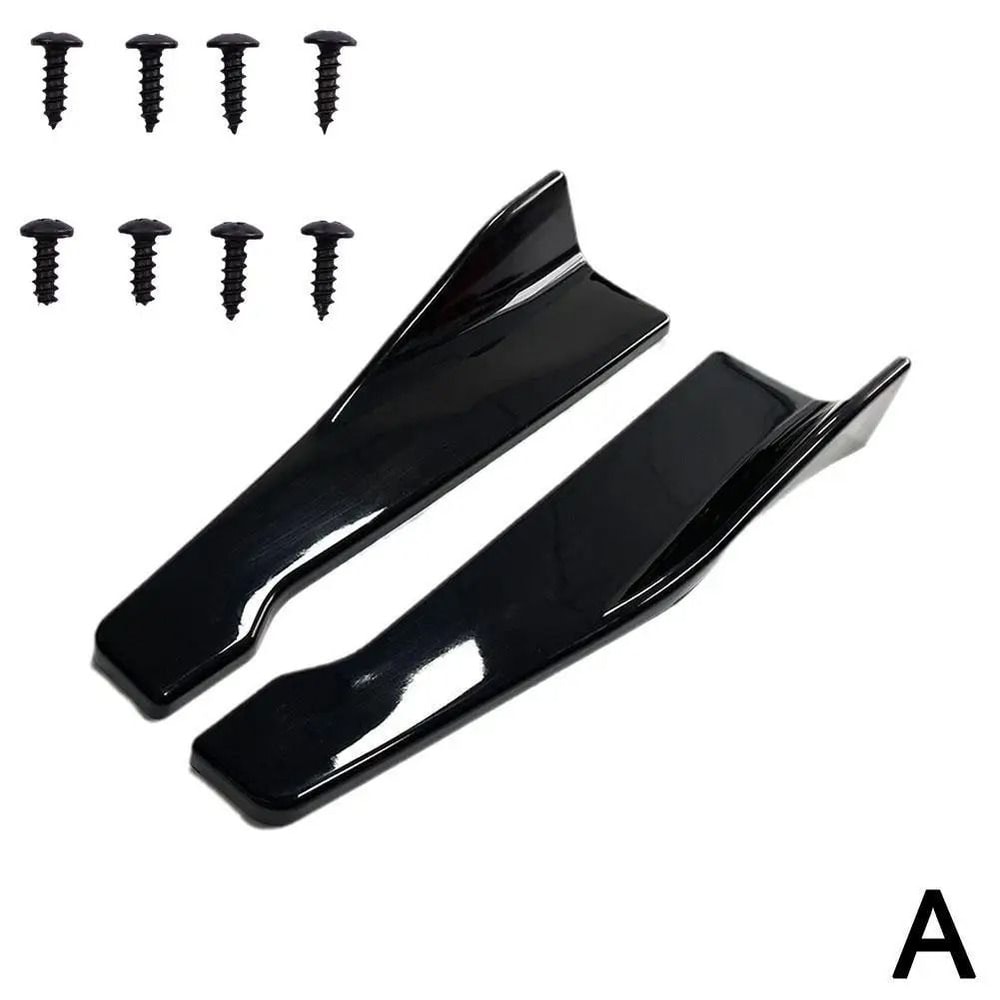 Universal Car Bumper Protector Lip Spoiler Scratch Guard Strip 48cm 1