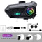 Bluetooth Motorcycle Helmet Headset Waterproof Wireless Handsfree Riding Earphones 2