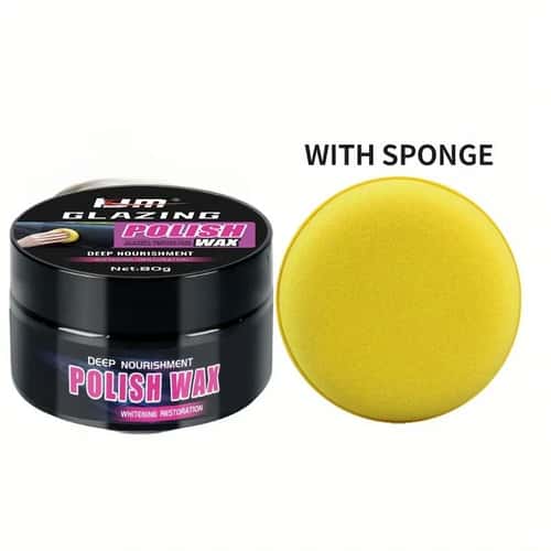 Leather and Plastic Repair Cream Car Interior Restorer and Polishing Wax