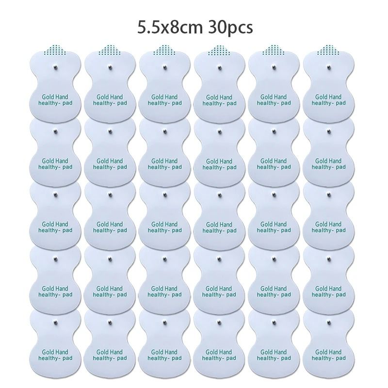 Reusable TENS Unit Electrode Pads Replacement Gel Pads For Therapy Massager 2