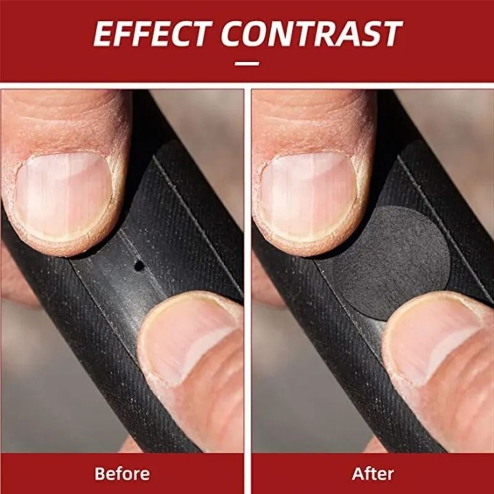 Glue Free Bicycle Tire Repair Patches Quick Fix Bike Tire Patch Kit 4