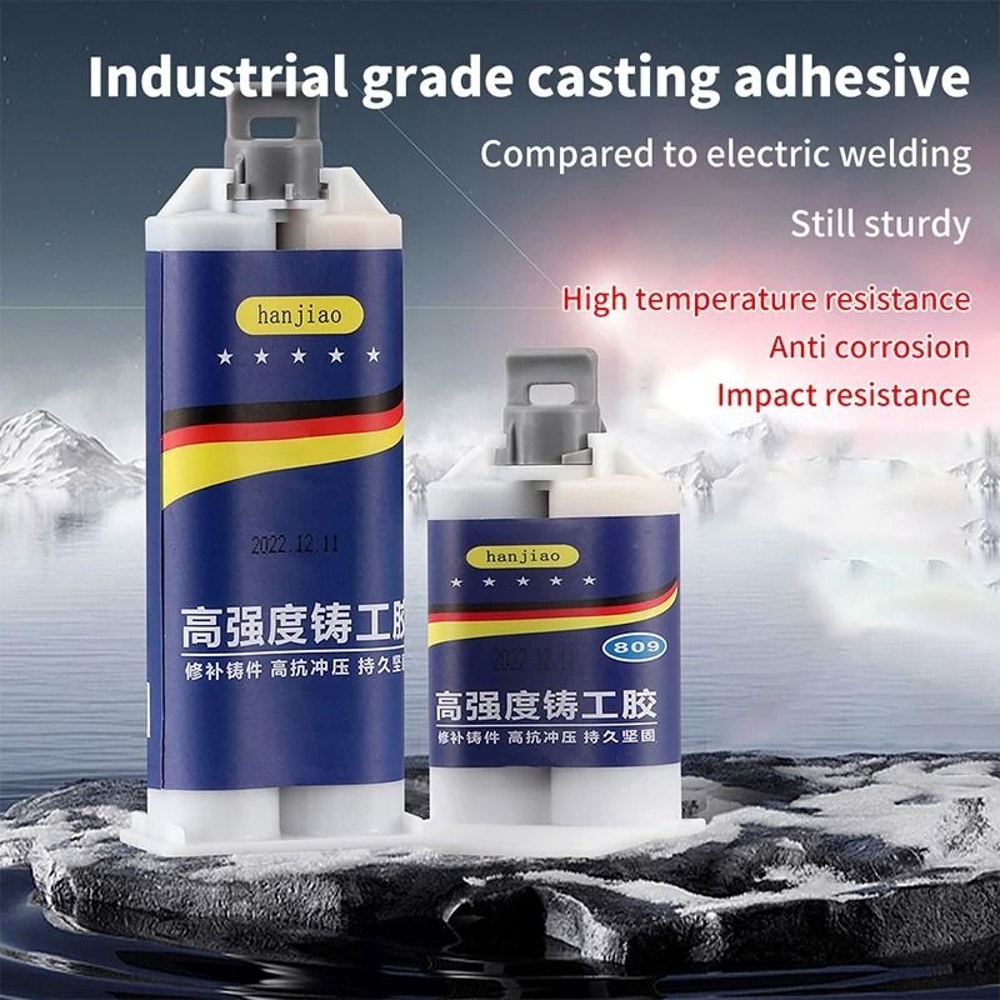 Cold Weld Metal Repair Paste Heat Resistant Strong Adhesive Glue 4