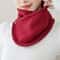 Velvet Thermal Neck Warmer Snap Button Winter Windproof Scarf 7