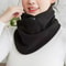 Velvet Thermal Neck Warmer Snap Button Winter Windproof Scarf 2