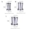 Portable Stainless Steel Folding Cup Telescopic Camping Travel Mug 2