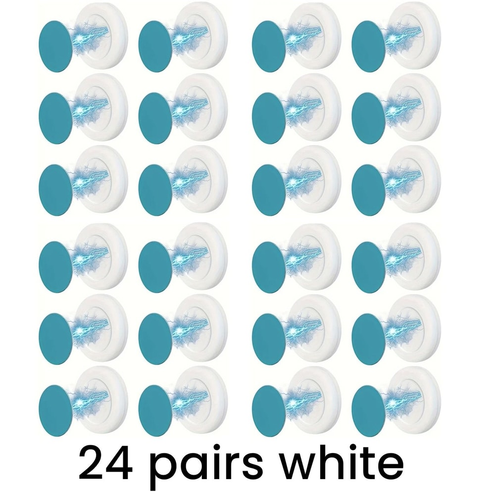 Magnetic Wall Hooks Strong Invisible Key Holder Fridge Organizer Hooks 8