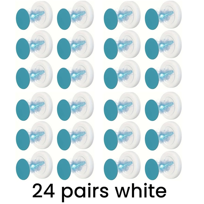 Magnetic Wall Hooks Strong Invisible Key Holder Fridge Organizer Hooks 8