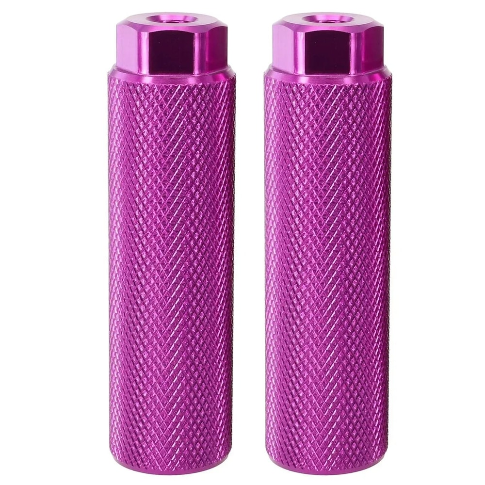 Aluminum Alloy Bike Pegs Anti Slip BMX Foot Pegs For 3 8 Axles 4