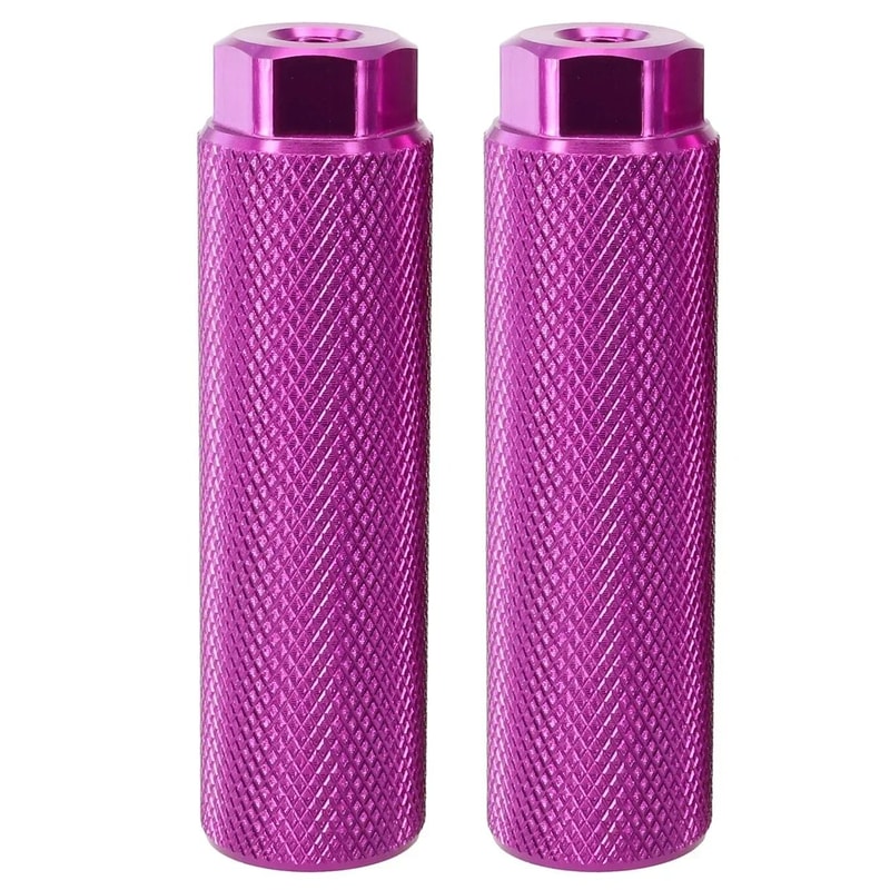 Aluminum Alloy Bike Pegs Anti Slip BMX Foot Pegs For 3 8 Axles 4