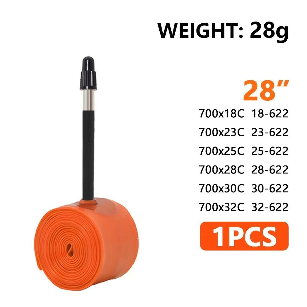 Ultralight TPU Bike Inner Tube 700C Road Bicycle Tube French Valve 2