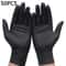 Black Nitrile Disposable Gloves Thick Waterproof Cleaning And Work Gloves 2