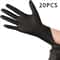Black Nitrile Disposable Gloves Thick Waterproof Cleaning And Work Gloves 1