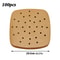 100 Piece Air Fryer Parchment Paper Liners Non Stick Disposable Air Fryer Accessories 2