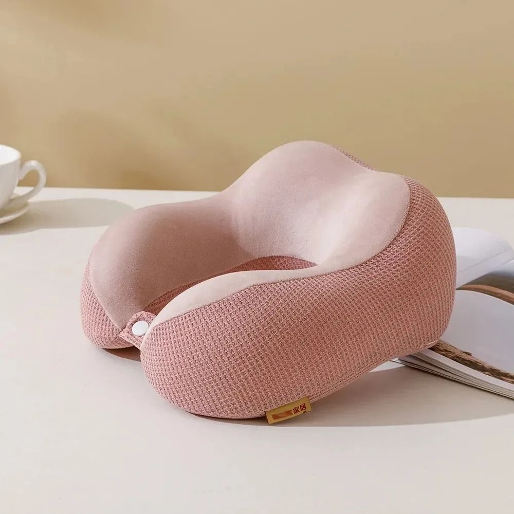 Memory Foam U Shaped Neck Pillow Ergonomic Travel And Airplane Neck Support Pillow 6