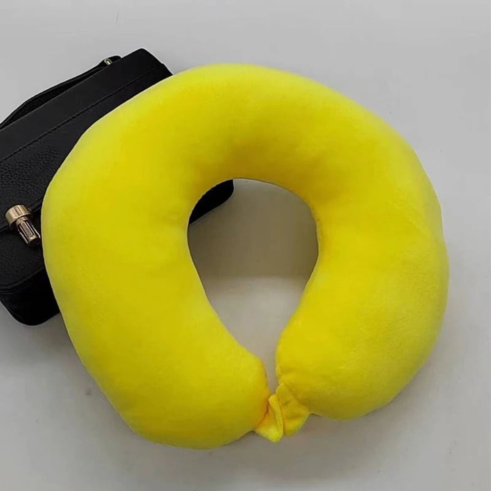 Portable U Shaped Cervical Neck Pillow Soft Travel And Car Neck Support Pillow 4