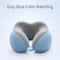 Ergonomic U Shaped Travel Neck Pillow With Memory Foam Comfort For Office And Travel 8