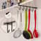 6 Hook Under Cabinet Coffee Cup Holder Rack Space Saving Hanging Mug Organizer 7