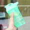 Protein Shaker Bottle Sports Water Bottle With Mixing Cup For Fitness And Gym Use 4