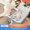 Portable Bedside Baby Crib Adjustable Co Sleeper Foldable Bassinet With Wheels 6