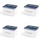 Multi Functional Desktop Storage Box Tissue Organizer With Drawer And Remote Holder 5