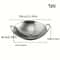 29cm Stainless Steel Honeycomb Nonstick Pan Scratch Resistant Frying Skillet 2
