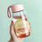 380ml Portable Transparent Water Bottle Lightweight Sports Student Cup 2