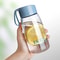 380ml Portable Transparent Water Bottle Lightweight Sports Student Cup 7