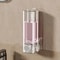 Wall Mounted Soap Dispenser No Drill Adhesive Bathroom And Kitchen Organizer 3