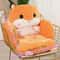 Cute Hamster Plush Cushion Soft Backrest Sofa Pillow Half Surround Seat Support 1