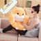 Cute Hamster Plush Cushion Soft Backrest Sofa Pillow Half Surround Seat Support 5
