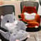 Cute Hamster Plush Cushion Soft Backrest Sofa Pillow Half Surround Seat Support 6