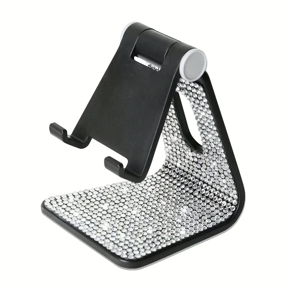 Sparkling Diamond Phone Stand For Desk Adjustable Tablet And Mobile Holder 3