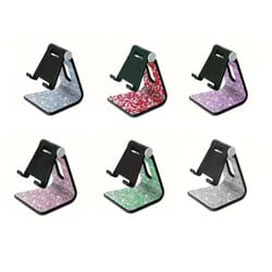 sparkling diamond phone stand for desk adjustable tablet and mobile holder