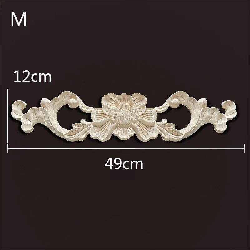 Vintage Carved Wood Appliques Decorative Wood Trim For Furniture And Home Decor 17
