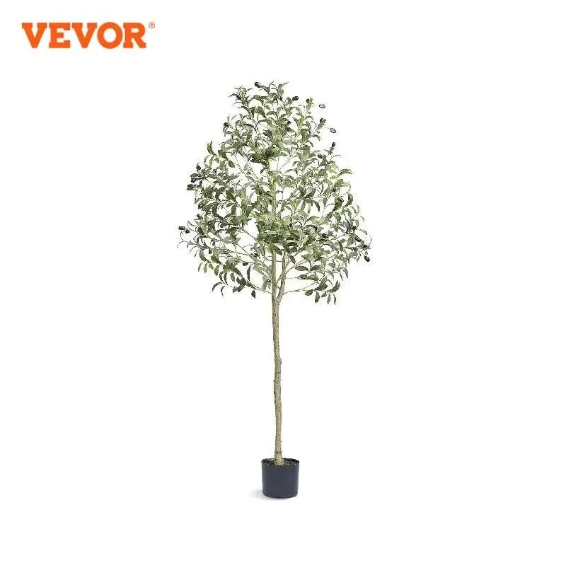 Artificial Olive Tree Faux Indoor Plant Large Decorative Tree With Pot 0