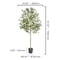 Artificial Olive Tree Faux Indoor Plant Large Decorative Tree With Pot 3