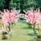 Artificial Cherry Blossom Tree Pink Faux Cherry Tree Decor For Weddings And Home 9
