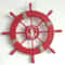 Vintage Nautical Ship Wheel Decor Wooden Boat Helm Wall Decoration 9