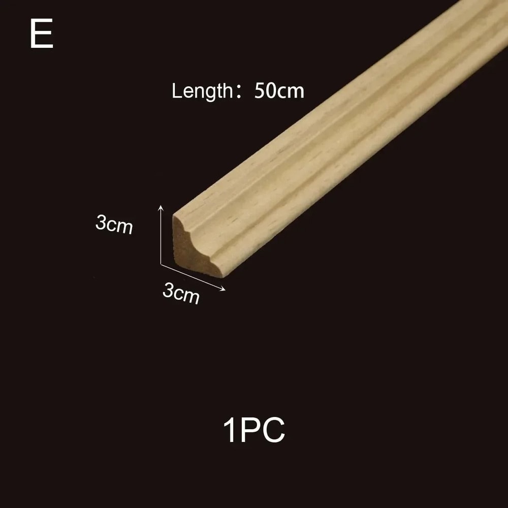 Vintage Decorative Wood Furniture Appliques Carved Wood Moldings Trim 27