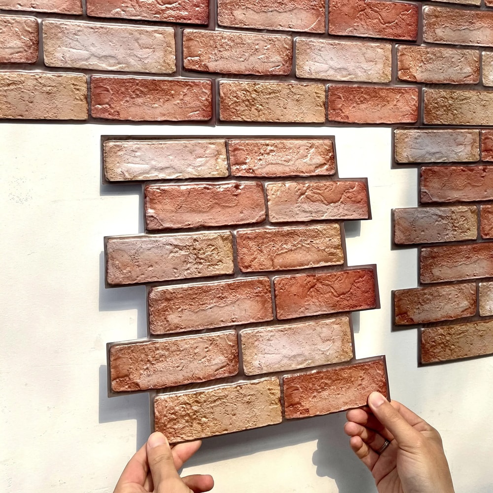 3D Wall Stickers Peel And Stick Wallpaper Self Adhesive PVC Wall Decor Panels 7