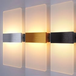 modern led wall lamp minimalist indoor wall sconce lighting fixture