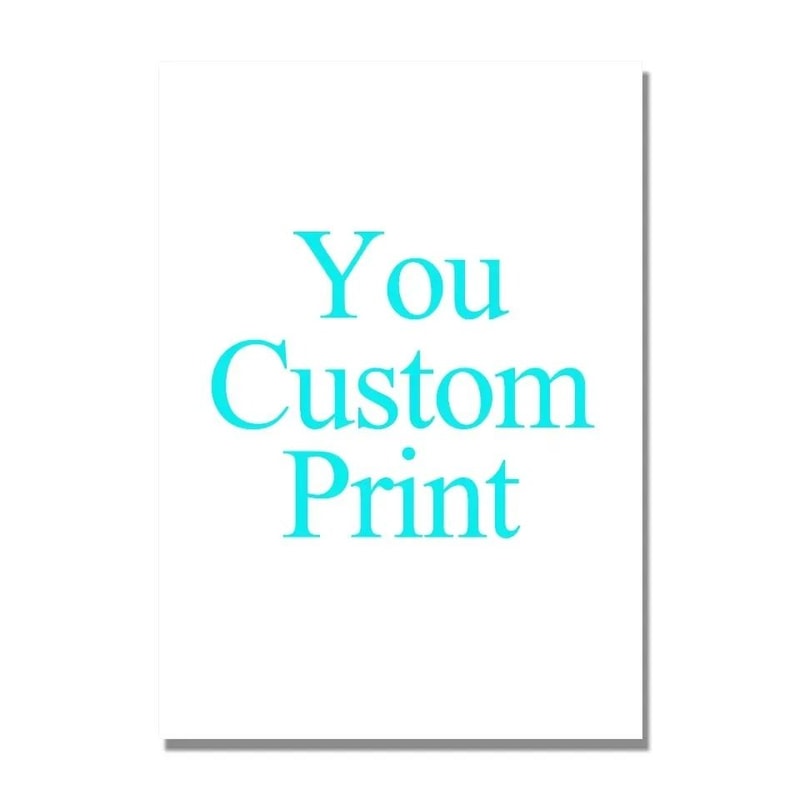 Custom Canvas Poster Personalized Photo Print Wall Art For Home Decor 3