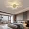 Modern LED Chandelier Chrome Gold Ceiling Light Fixture For Living Room 7