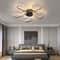 Modern LED Chandelier Chrome Gold Ceiling Light Fixture For Living Room 8